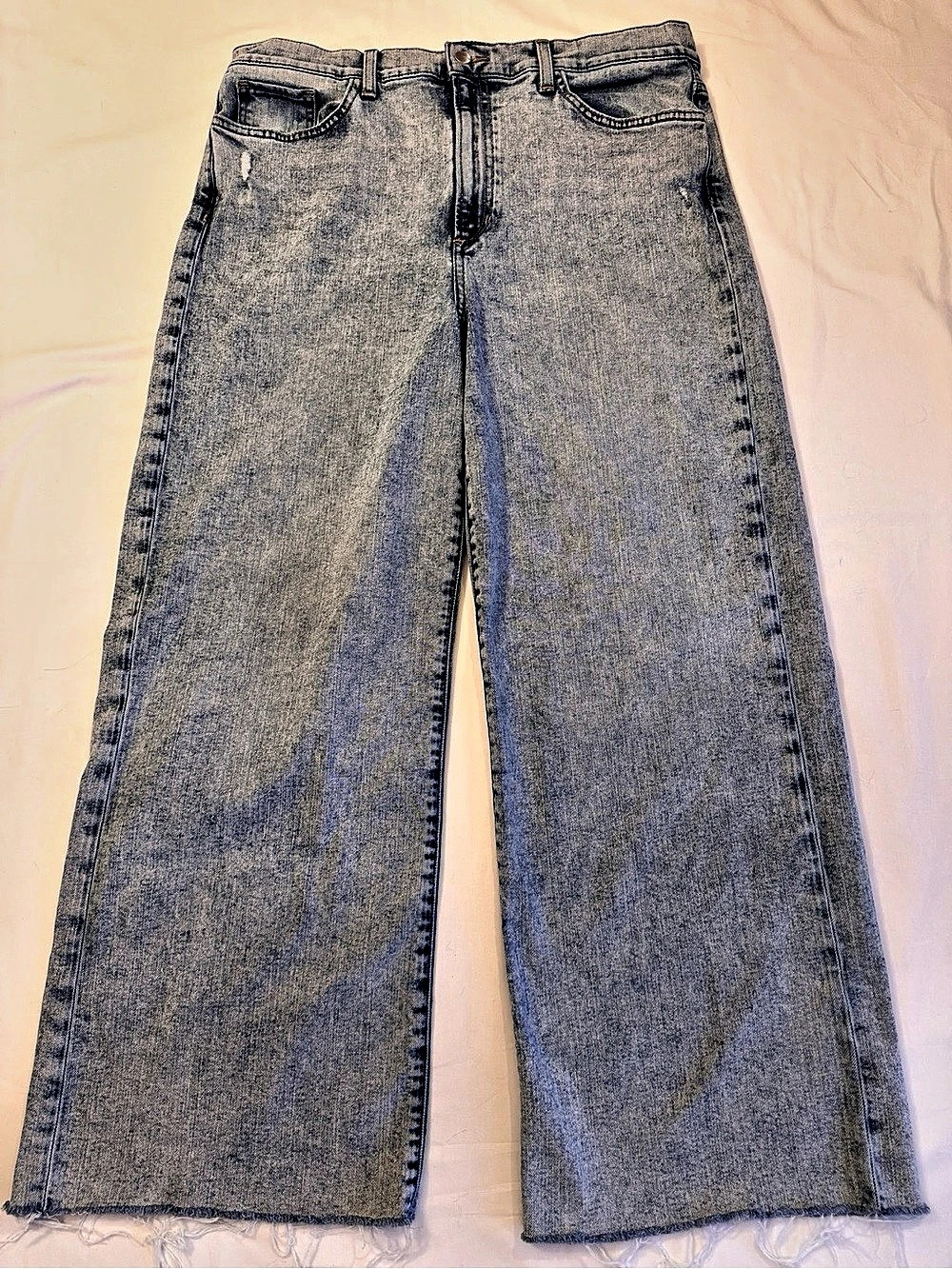 Joe’s Jeans The Mia High Rise Wide Leg Ankle Jeans Clueless Wash Size 34